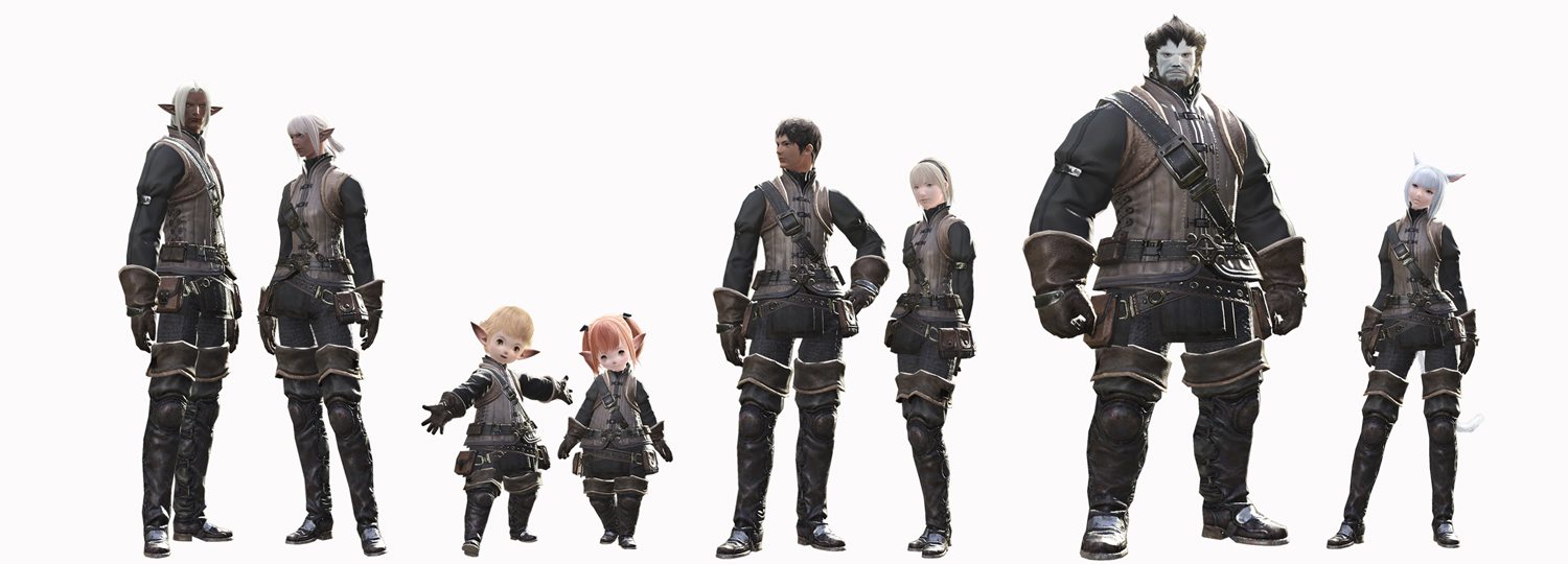 New Final Fantasy XIV info feature races, world and systems!  The 