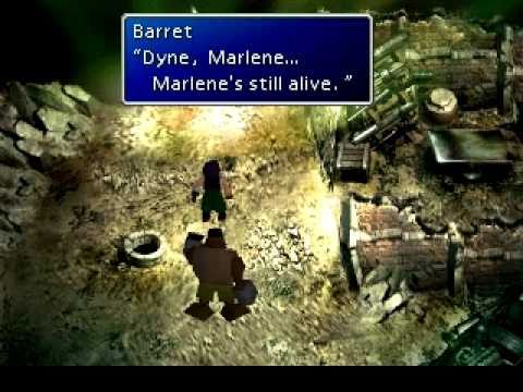 Barret tries to bring Dyne back from the brink of despair.