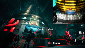 Shinra HQ Original Comparison 2