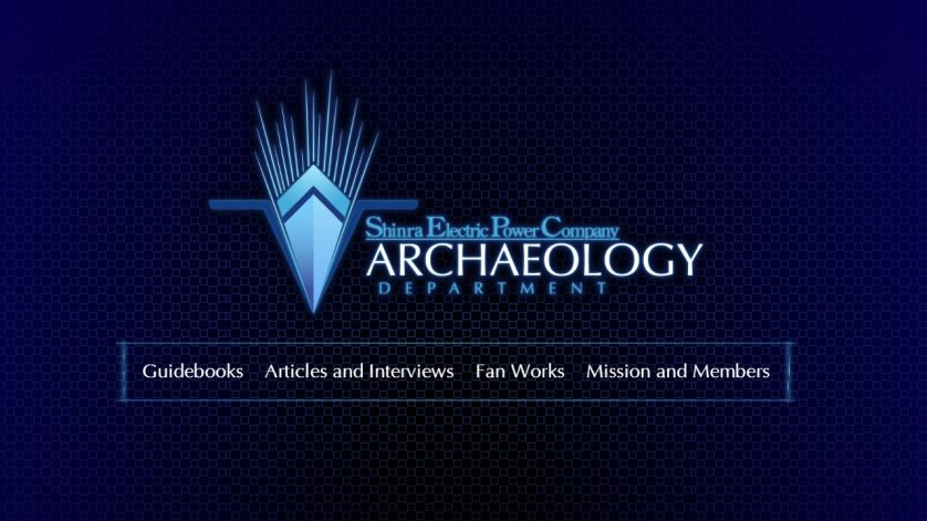 Shinra Archaeology Department launches new website